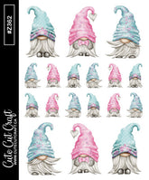 Baby Reveal Gnomes || Deco Sheet